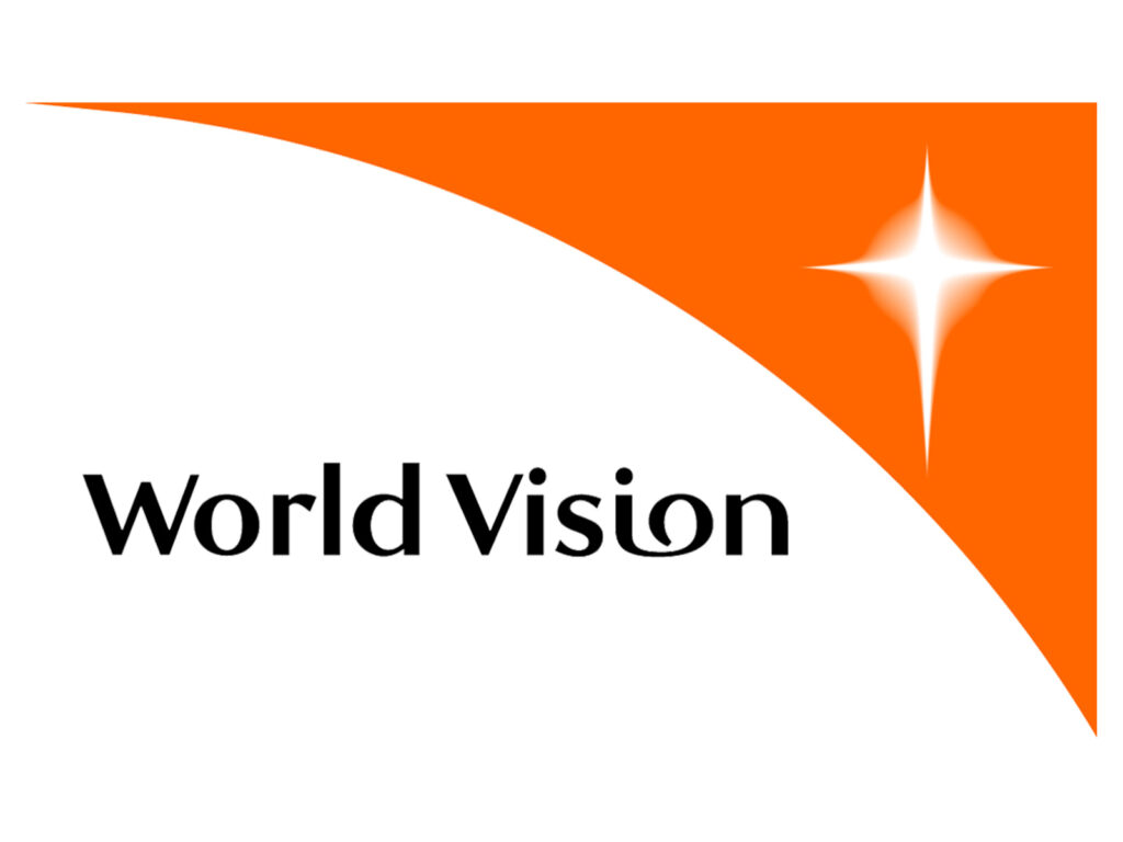 World Vision logo.