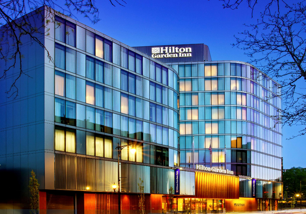 Hilton Garden Inn, Boston MA.