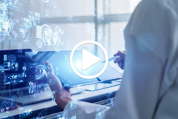 Enterprise imaging use cases involving clinical diagnostic imaging webinar image.