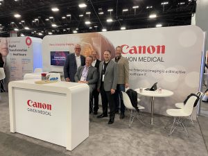 Photo of HIMSS 2023 booth.